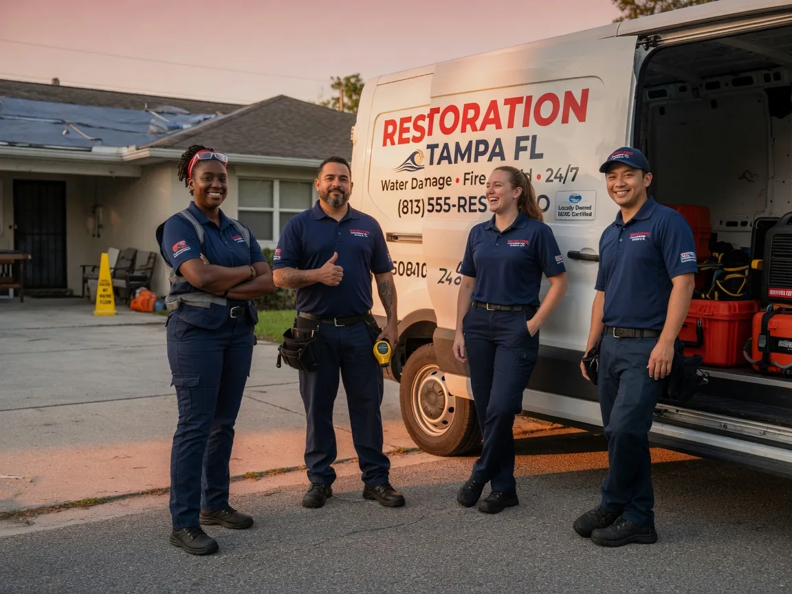 Water Damage Restoration company in Polk City, IA